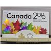 Image 4 : 2016 Canada six coin multi-ply plated steel UNC Set