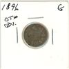 Image 1 : 1896 Obv 6 Canadian Ten Cents