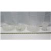 Image 2 : Crystal Plates x4 & 3 Glass serving trays