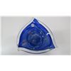 Image 2 : Painted blue glass bowl