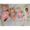 Image 2 : Lot of 4, vintage baby dolls