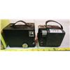 Image 5 : Antique, Yellow "RCA" Victor radio & 2 Antique "Brownie" cameras