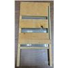 Image 2 : Economy Wood&Glass Washerboard