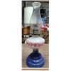 Image 1 : Coal-oil Lamp; Blue&White