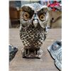 Image 4 : Lot of Wall Mount Owls (2) and Owl figurine