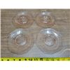 Image 1 : Lot of Pink Glass Saucers (4)