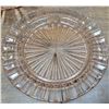 Image 2 : Lot of Pink Glass Deep Dessert Plates (3)