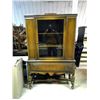 Image 1 : China Cabinet w/ Windowed Door - 15x39x66"