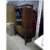 Image 4 : China Cabinet w/ Windowed Door - 15x39x66"