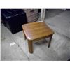 Image 2 : Wood End Table - 18x18x15H"