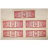Image 2 : 5-1977 BANK OF ECUADOR 5 SUCRES BILLS CRISP UNC