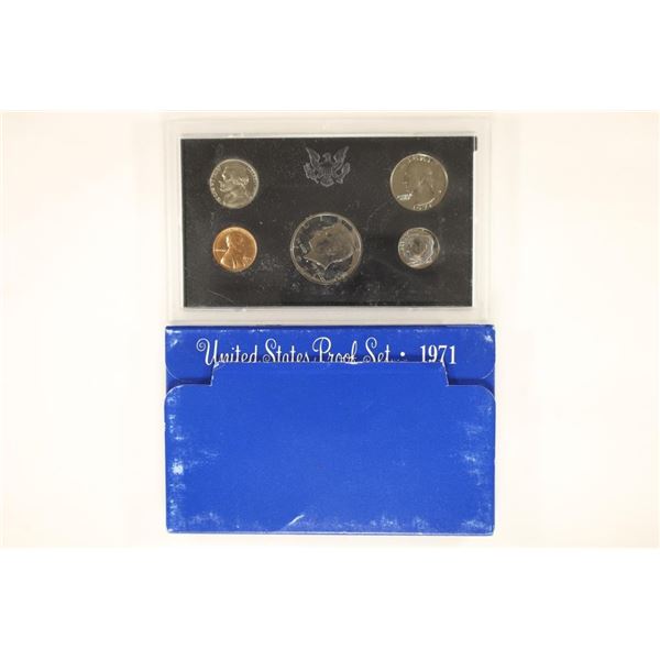 1971 US PROOF SET (WITH BOX)