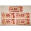 Image 1 : 5-2000 BANK OF HONDURAS 1 LEMPIRA CRISP UNC BILLS