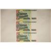 Image 2 : 3-1988 BANK OF PERU 1000 INTIS CU COLORIZED BILLS