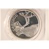 Image 1 : 1 TROY OZ .999 FINE SILVER PF ROUND CARIBOU