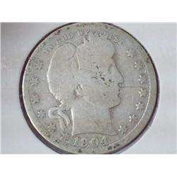 1904 Barber Quarter