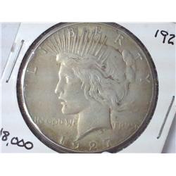 1927 Peace Silver Dollar