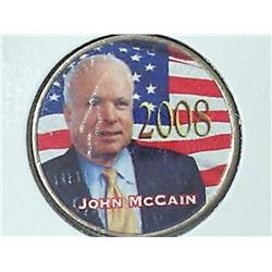 John McCain Colorized 2008 Arizona Quarter