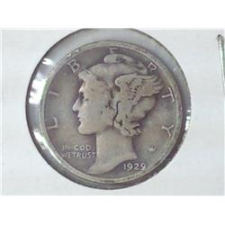 1929-D Mercury Dime