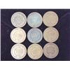 Image 2 : 9 Assorted 1890's Indian Head Cents