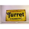 Image 1 : Canada’s Choice Turret Cigarettes Porcelain Sign (30x18)