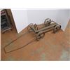 Image 1 : *Antique stationary engine cart with hitch - 36" long cart