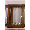 Image 2 : 3X THE BID PRICE - Leaded Glass Windows (17.75x24.5)