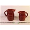 Image 1 : (2) Medalta Pottery Pitchers