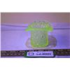 Image 1 : Uranium Glass Toothpick Holder