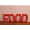 Image 1 : Set of Letters for the COOP Spelling FOOD(23.5x16)