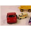 Image 2 : (4) Toy Cars + (2) Trailers