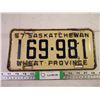 Image 1 : (1) 1957 Saskatchewan Plate