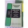 Image 3 : (5)John Deere Disk Tiller Manuals