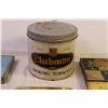 Image 3 : (5) Cigarette Tins +Tobacco Tin