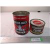 Image 1 : (2) Farmer Jack's Coffee Tin + Edwards Coffee Tin