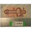 Image 1 : 1986 Canadian Two Dollar Bill $2