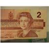 Image 2 : 1986 Canadian Two Dollar Bill $2