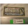 Image 1 : 1954 Canadian Five Dollar Bill $5