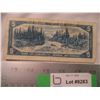 Image 4 : 1954 Canadian Five Dollar Bill $5