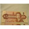 Image 2 : 2X THE BID PRICE - 1986 Canadian Two Dollar Bill $2