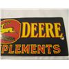 Image 3 : John Deere Farm Implements Porcelain Sign - 10x3.5