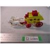 Image 1 : Reliable stage coach with 2 horses (plastic)