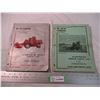 Image 1 : (2) Massey Harris parts booklets 1950's