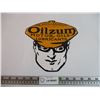 Image 1 : Oilzum Motor Oils Porcelain Sign - 9 x 9 (fantasy)