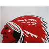 Image 2 : Red Indian Porcelain Sign - (fantasy)