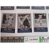 Image 3 : (8) Mickey Mantle + (2) Joe Dimaggio Pinstripe Exclusive Baseball Cards (all sleeved)