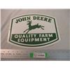 Image 1 : John Deere tin sign - 13 x 10