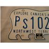 Image 2 : Polar Bear NWT license plate (PS)