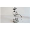 Image 3 : Firefighter Statue - Weld Art Firefighter - Rubber Dalmation Fire Dog