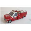 Image 2 : Plastic Fire Truck - (3) Metal Cars Made in China
